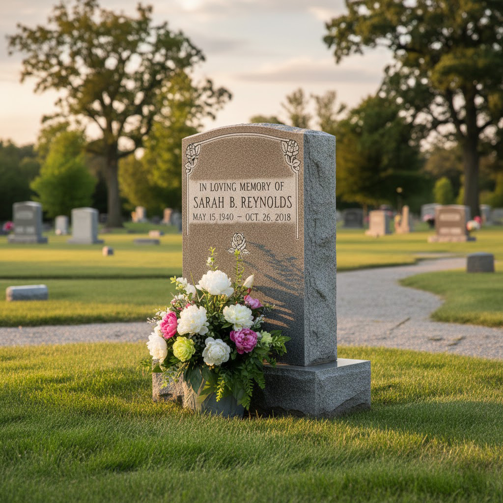 Single Upright Monument